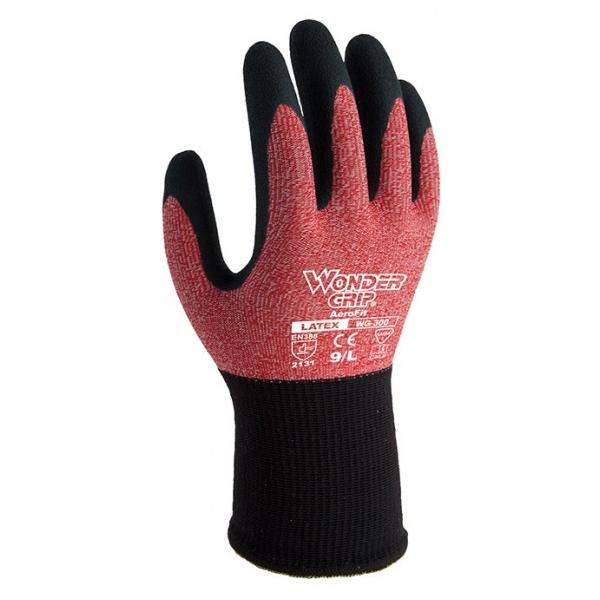 WonderGRIP 作業手袋 エアロフィット レッド XL 取寄品 ユニワールド WG300