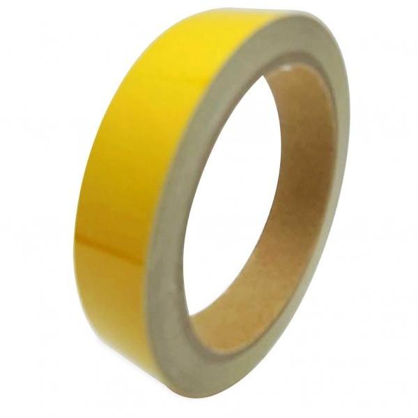 和気産業反射テープ幅20mm?長さ9m黄AHW005