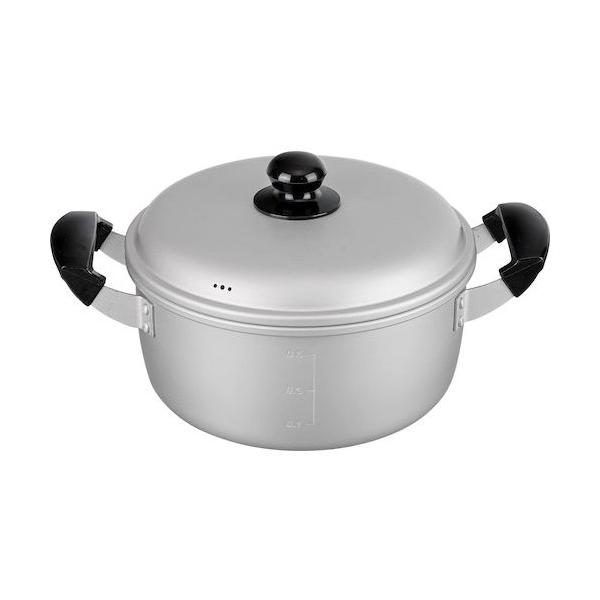 和平フレイズ 和づつみ アルマイト加工両手鍋22cm RB-2324   1個