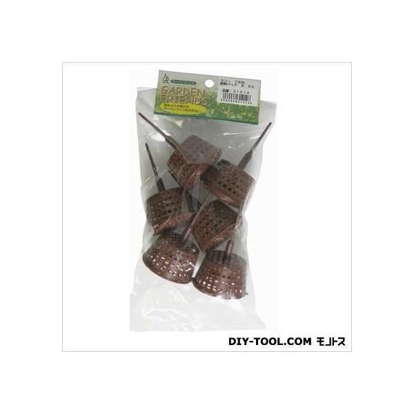 ●土に容器を挿して使用し、容器本体が土に接しないようにする事により、苔が傷みません ●本体寸法L×W×H・D(mm):160×105×50 ●本体重量(g):25 ●入数:6個入  【サイズ】 大 【入数】 6枚