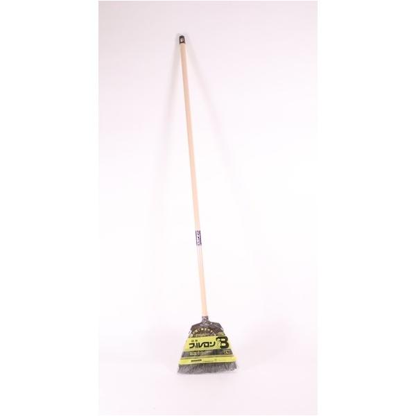 ■特徴 腰の強い毛の材質で屋外の落ち葉やゴミなどの掃き掃除に最適です。  ■材質 柄:スチールパイプ 甲・毛:ポリプロピレン（PP）   【入数】 1 C230BLUMB