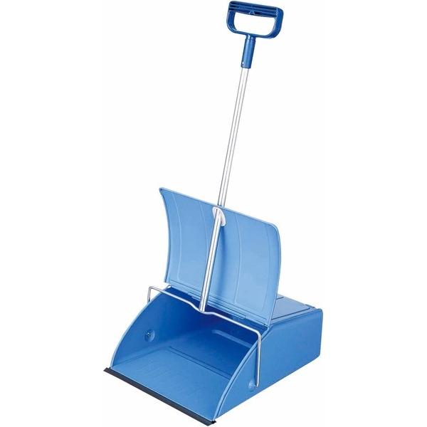 ■特徴 先端にゴムが付いているので細かいゴミもきれいに回収できます。  ■材質 本体・ハンドル柄:スチール 先ゴム:TPE   【カラー】 ブルー 【入数】 1点 C303000XMB