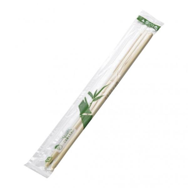 他サイト： やなぎプロダクツ 竹丸角 ポリ完封箸 楊枝入 20cm XHSE901の商品画像