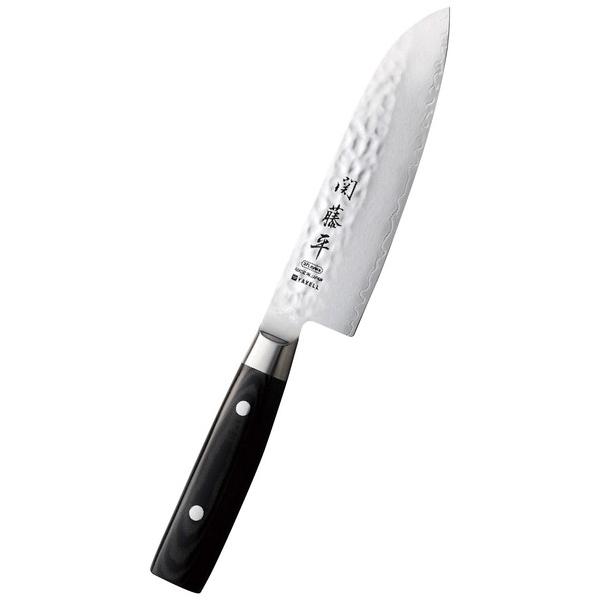 ヤクセル（YAXELL） 関藤平 ダマスカス鋼三徳包丁 38.7×9×2.2cm 30697