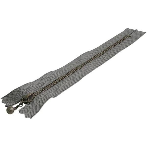 他サイト： YKK Y.K.K 玉付ファスナー スモークグレー 30cm 3GKB30-860 10本の商品画像