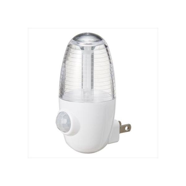 ���U�� LED�Z���T�[�i�C�g���C�g �z���C�g W45mm×H95mm×D70mm NASMN01WH 0