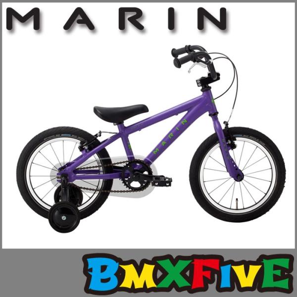 MARIN(マリン) DONKY Jr/マットパープル 16インチ/子供用自転車 BMX 