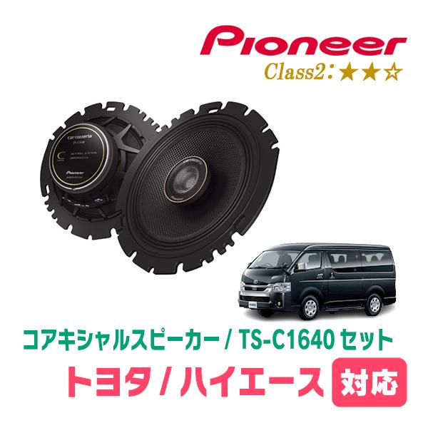 カロッツェリア ハイエース(200系)用 スピーカー・バッフルセット