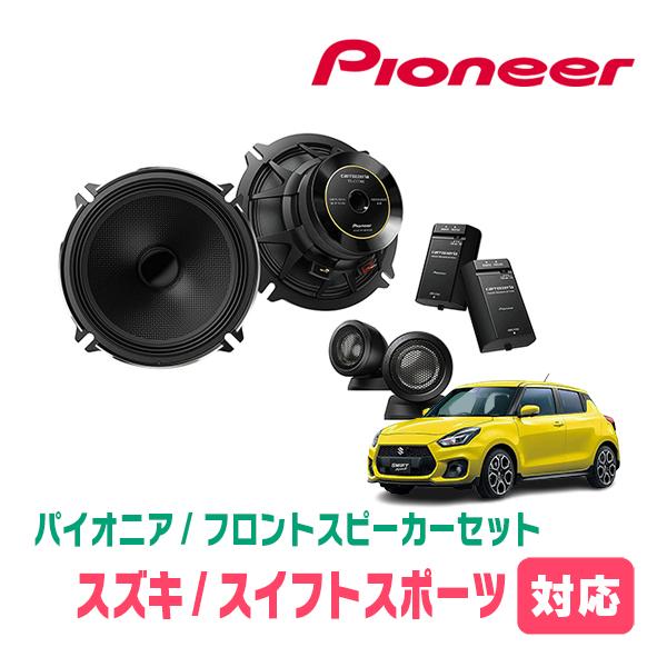 スズキ スイフト ツイーターパネルZC33SカロッツェリアTS-C1730SII スイフトスポーツ ZC33S(2型)：フロントスピーカーをTS-F1740