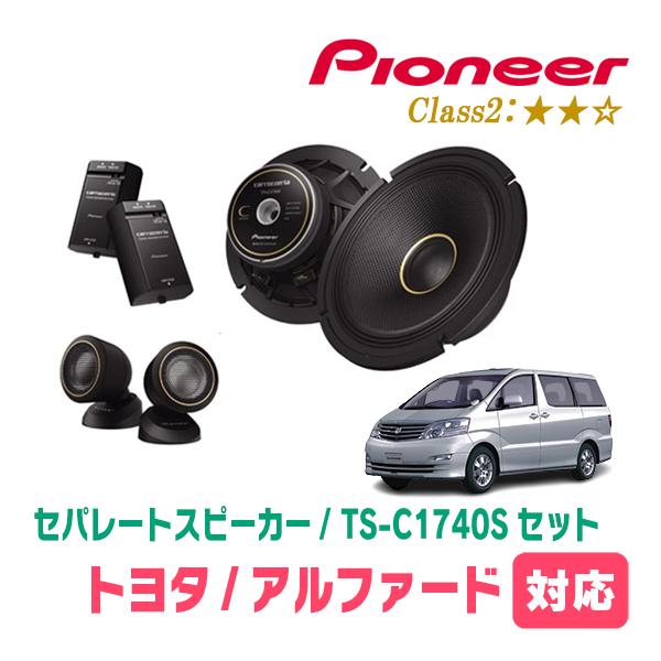 カロッツェリア アルファード(10系・H14/5〜H20/5)用 スピーカー