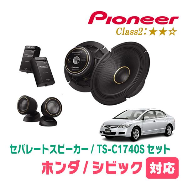 カロッツェリア シビック(FD・H17/9〜H22/8)用 スピーカー・バッフル