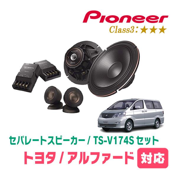 カロッツェリア アルファード(10系・H14/5〜H20/5)用 スピーカー