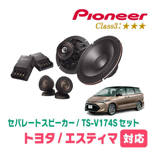 カロッツェリア エスティマ(H18/1〜R1/10)用 スピーカー・バッフル