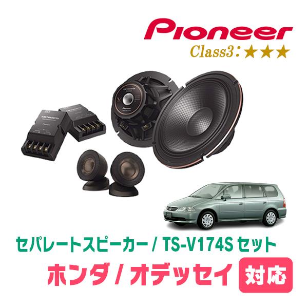 カロッツェリア オデッセイ(RA系・H11/12〜H15/10)用 スピーカー