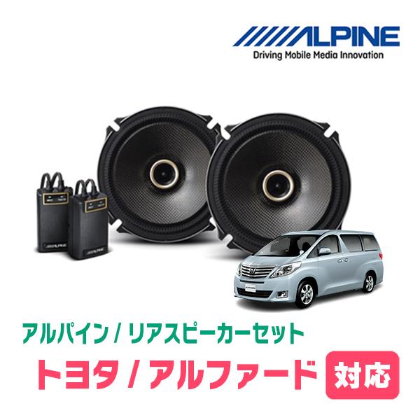 20系 アルファード ヴェルファイア ツイーターパネルアルパインX 20系 アルファード ヴェルファイア ツイーターパネルアルパインX