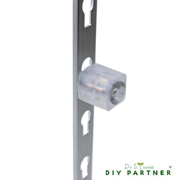 ＳＮＤ棚柱用ダボ棚受 シリコンゴム付 １個入 ダボ 棚受け 収納金具 収納部品 食器棚 洗面所棚板 キャビネット棚