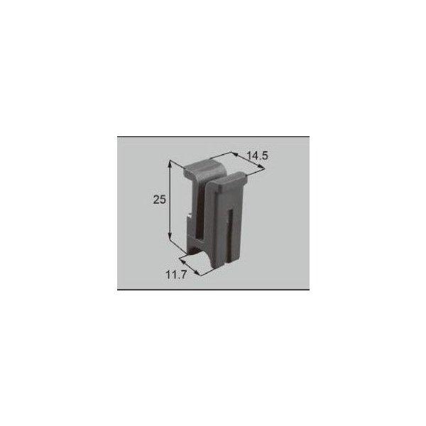 LIXIL/TOSTEM 窓サッシ用部品 ピースクリップ振れ止め アルミサッシ：上桟振れ止めFNMB161 リクシル トステム