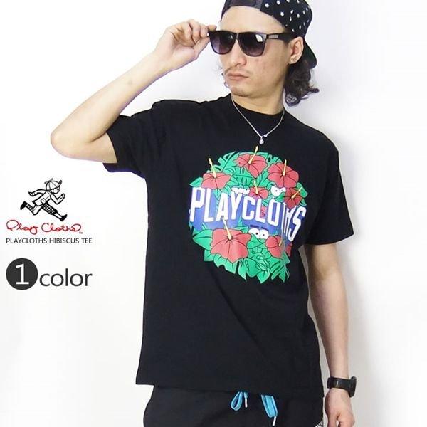 プレイクローズ Play Cloths Tシャツ メンズ 半袖 Hibiscus 631 53 B系 ヒップホップ ストリート ファッション 3v3160 大きいサイズ服 Djドリームス 通販 Yahoo ショッピング