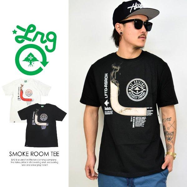 LRG エルアールジー LRG Tシャツ 半袖 メンズ レディース LRG SMOKE