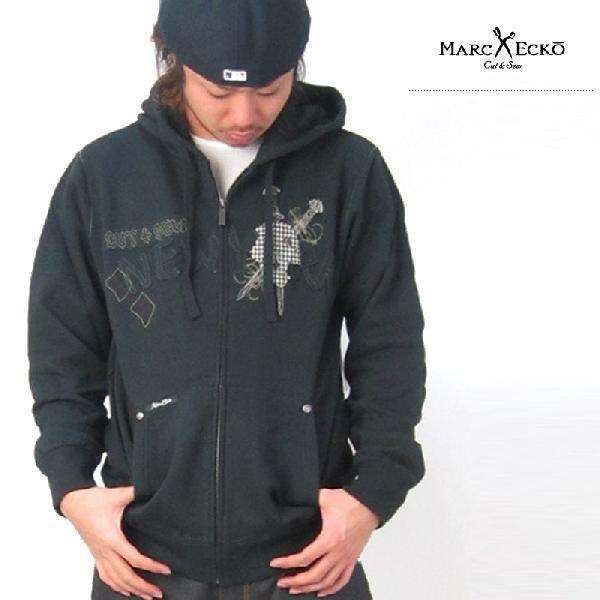 パーカー メンズ ブランド おしゃれ コーデ Marcecko 大きいサイズ スカル 黒 Mkp044 大きいサイズ服 Djドリームス 通販 Yahoo ショッピング