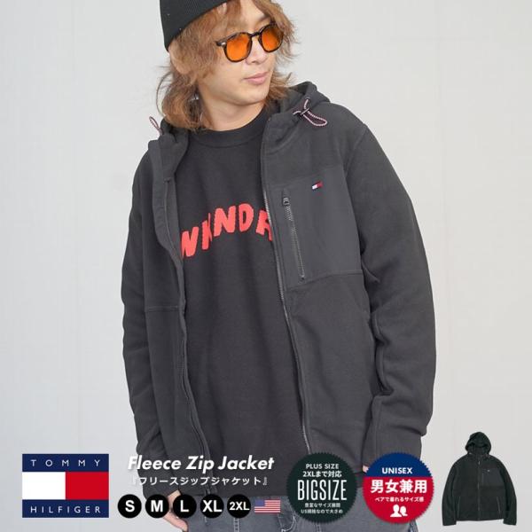 TOMMY HILFIGER（トミー・ヒルフィガー） メンズ フリースジップ 