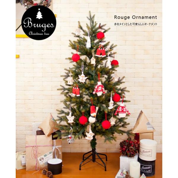 クリスマスツリー オーナメント セット 赤 レッド 18個 おしゃれ フェルト かわいい ナチュラル 雪だるま ねずみ サンタ 天使 サンタクロース Buyee Buyee Japanese Proxy Service Buy From Japan Bot Online