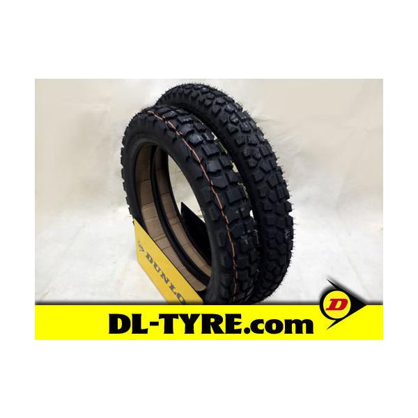 [前後セット] DUNLOP 新品 D605 70/100-19 90/100-16 [KLX125...