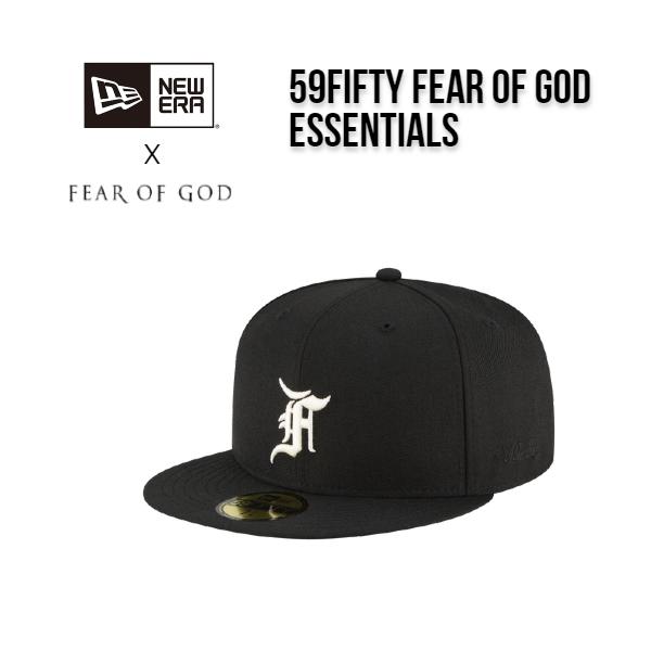 FEAR OF GOD ESSENTIALS×NEW ERA ニューエラ × フィアオブゴッド エッセンシャルズ メジャーリーグ MLB Fロゴ  fear of god キャップ