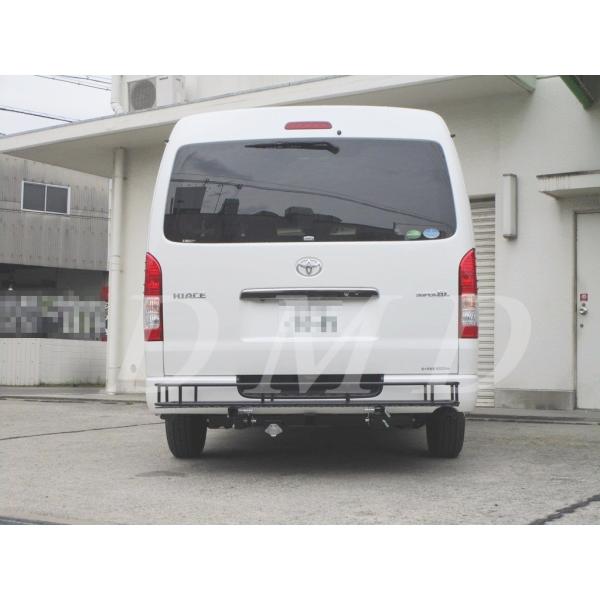 DMDヒッチ　ハイエース200系標準　スタビライザー対応　E級3本出し　HE-3Estabi-3