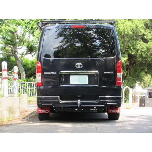 DMDヒッチ ハイエース200系標準TRDエアロ用 E級ヒッチメンバー HE200