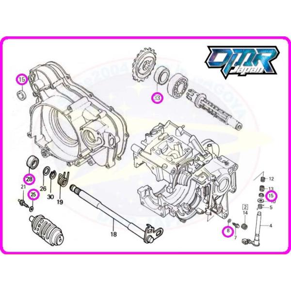 ☆☆☆さま専用 89SP乾式クラッチ専用オイルシール 91204-KV3-781相当