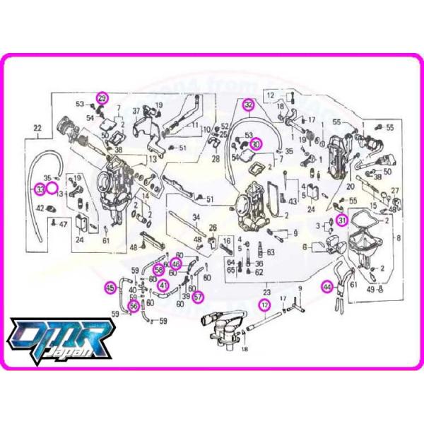 【新品】 キャブレターホースセット 【ホースクリップ付】 （エアソレノイド・エアベント・ドレイン） ...