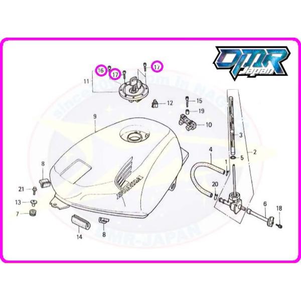 【新品】 タンクキャップボルトセット MC18 MC21 MC28 90074-MT4-000 90073-MT4-000