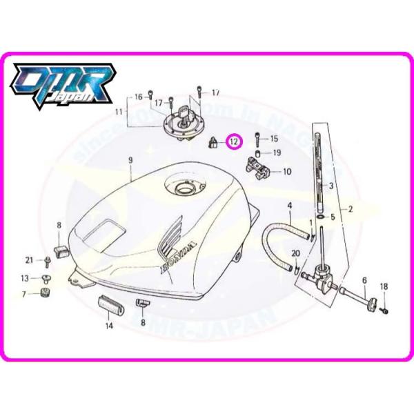 【新品】 ブリーザーシール (タンクキャップ) NSR250R MC21 MC28