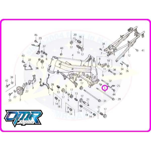 【新品】 マフラーブッシュ 18353-kv3-830 MC21 MC28