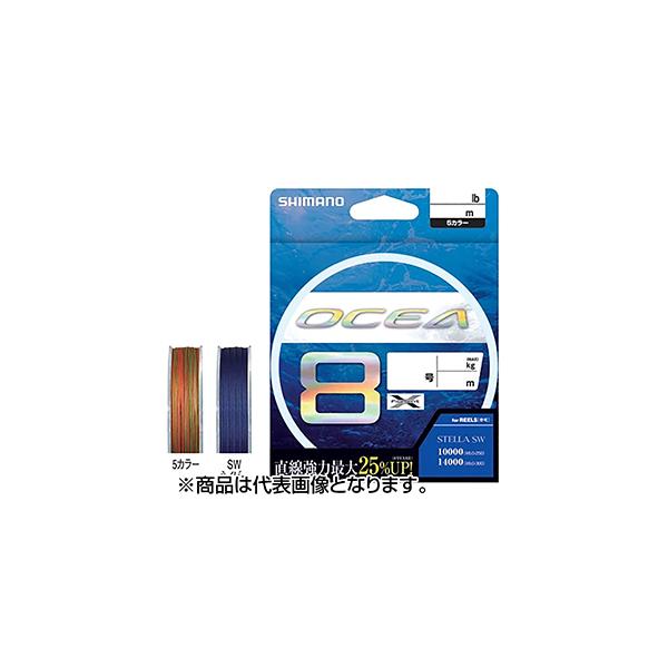 シマノ（SHIMANO） オシア 8 PE 300m 10mx5カラー 12号 LD-A71S [PE