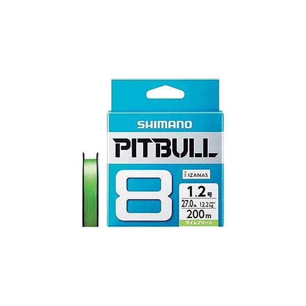 シマノ（SHIMANO） ピットブル 8 300m 1.2号 ライムグリーン PL-M78S