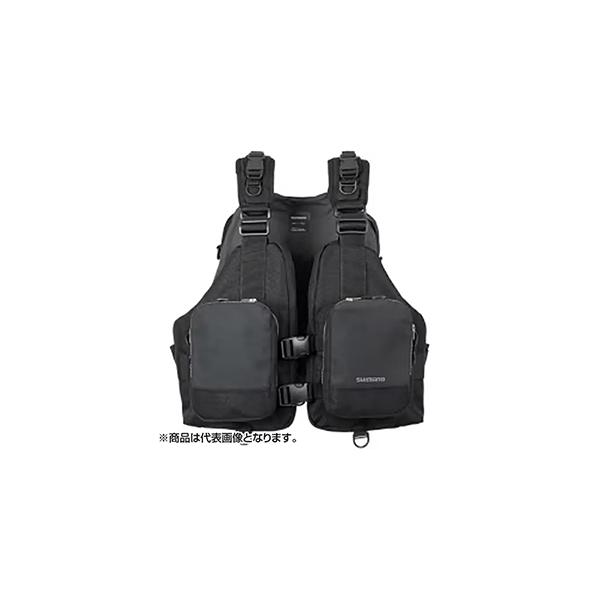 シマノ（SHIMANO） デタッチャブルアクトベスト FREE ブラック VF-046V