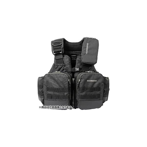 シマノ（SHIMANO） アクトゲームベスト L ブラック VF-274W : dn