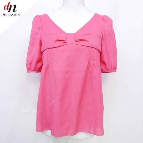 新品タグ付きgreed パフスリーブ 半袖ブラウス Fサイズ 