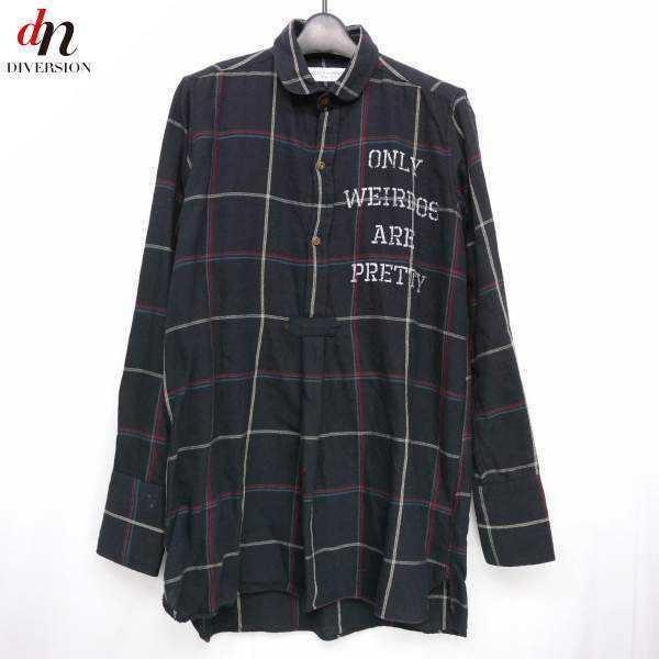 h.ANARCHY 長袖 シャツ 12AW 12FW BLACK WEIRDOS ブラック ウィドゥ ANARCHY LONG-SHIRT 長袖