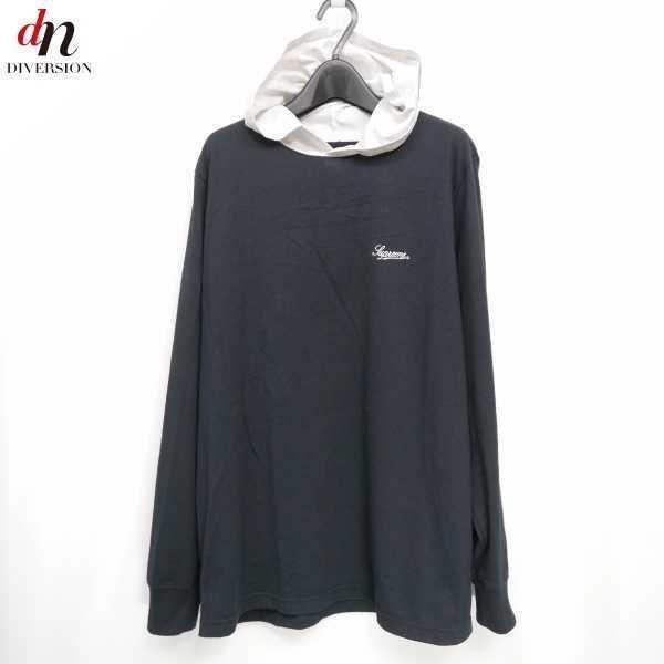 Supreme（シュプリーム） 17SS Supreme Contrast Hooded L/S Top 長袖 