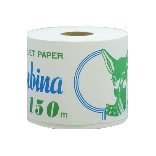 バンビーナ150m1ロール　/トイレットペーパー/トイレットロール/衛生/景品/粗品/販促/プレゼント　★50個セット