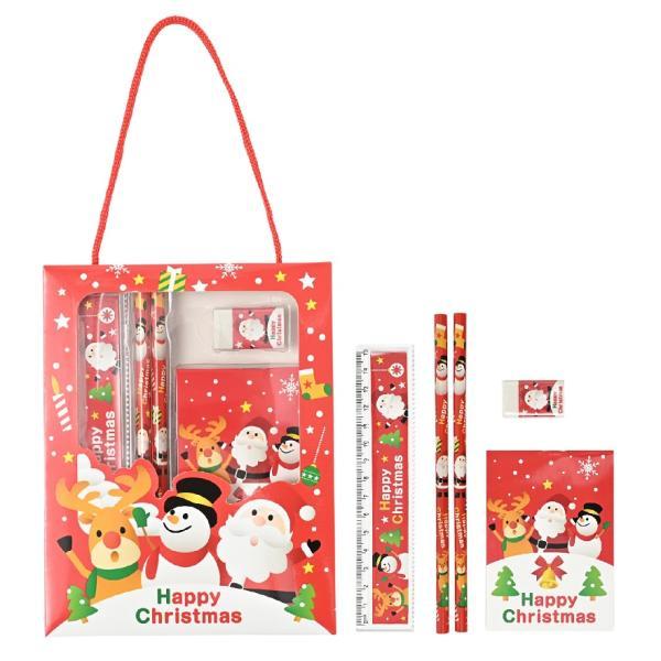 クリスマス ギフト文具セット　/ナイト/ハッピー/冬/景品/粗品/プレゼント　★60個セット