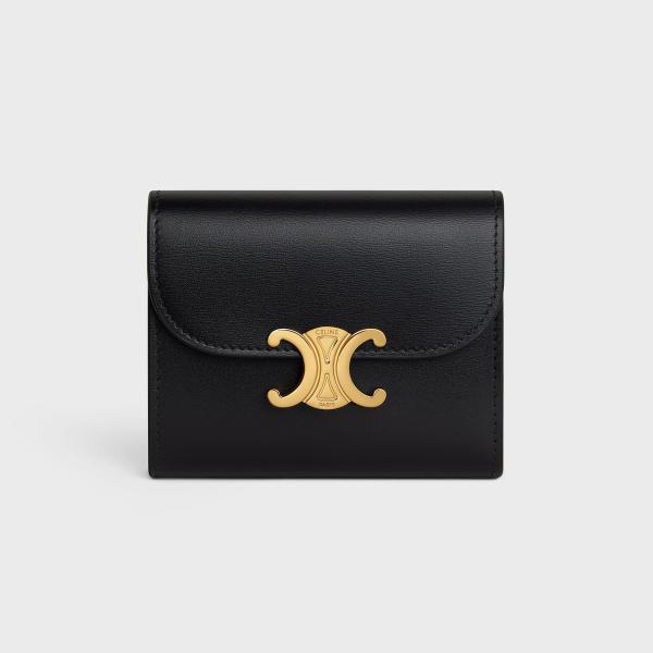 CELINE セリーヌ スモール フラップウォレット トリオンフ