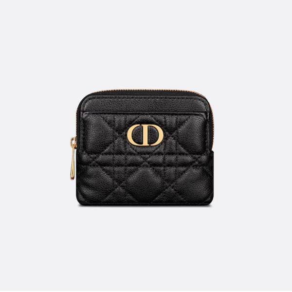 【美品】Dior カロ ラベンダー ウォレット Christian Dior ディオール DIOR Caro Lavender ウォレット