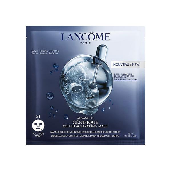 [ブランド]ランコム[カテゴリ]フェイスマスク[内 容 量]16mlｘ1枚「美肌菌*1」発想のジェニフィックと同じ濃度の７種のプレ/プロバイオティクス由来成分*２配合。肌に密着するバイオセルロースシートを採用。新感覚マスクで、強さみなぎる、...