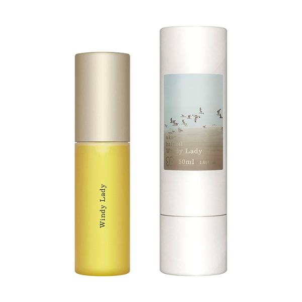 [ブランド]uka（ウカ）[カテゴリ]ヘアオイル[内 容 量]50mL凍てつく北風にも、向かって歩けるのです傷んだ髪をケアしながら、強風や乾燥によるパサつきや静電気を防ぎます。なめらかな質感のオイルが、ふんわりやわらかなスタイリングしやすい...