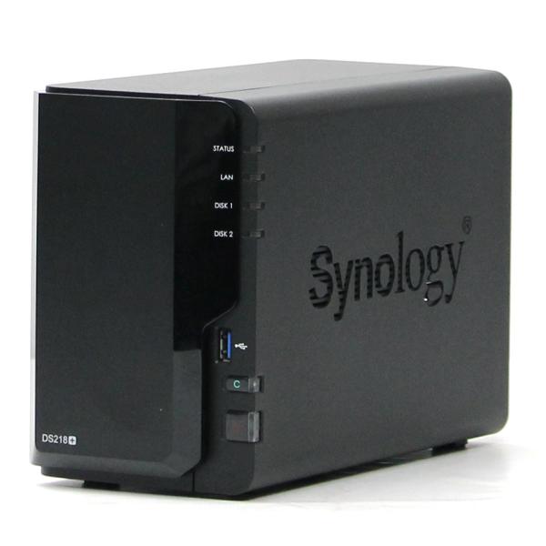 中古】 Synology DiskStation DS218+ 8TB NAS (FAL16009) : パソコン