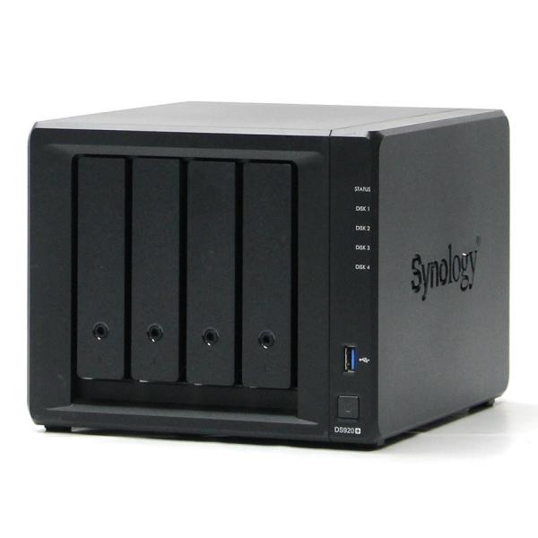 【新品未使用】Synology DiskStation DS920+ 中古】 Synology DiskStation DS920+ 8TB NAS (FAL16012) : パソコン